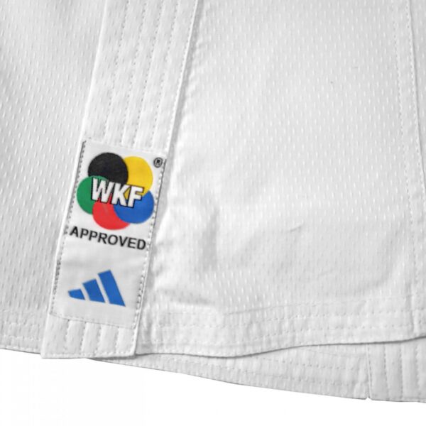 K192dnawkf-karate-uniform-adidas-k192-dna-wkf-approved-closeupmaterial-logo